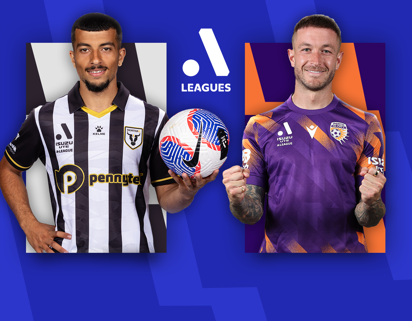 Match #36 of a league men 2023-24 banner