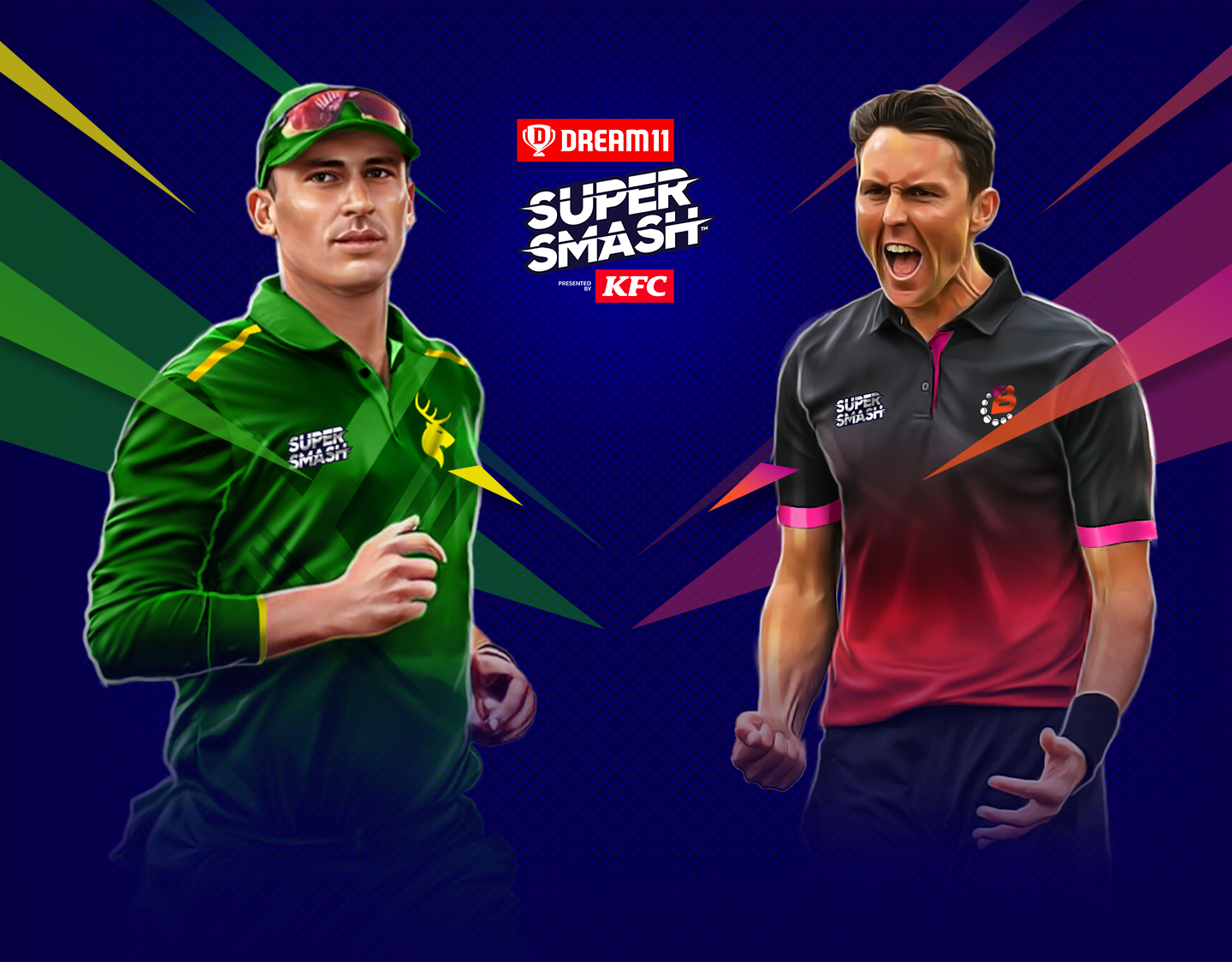 Match 6 of dream11 super smash, 2023-24: central stags vs northern districts banner