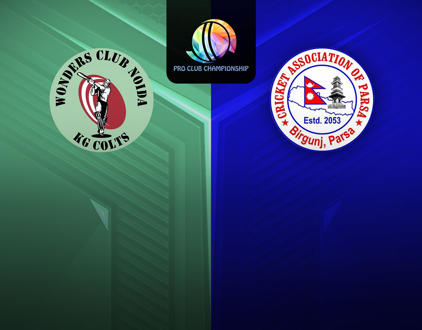 Match 6 of nepal pro club championship: wonders club noida vs parsa xi banner