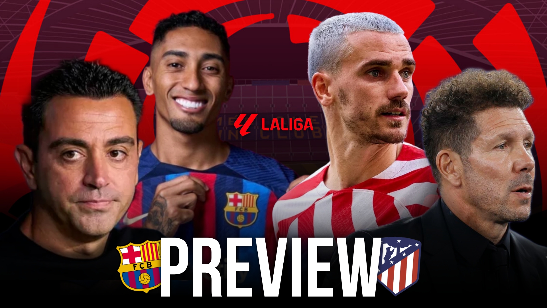 La Liga Showdown: Barcelona vs. Atletico Madrid Epic Clash!
