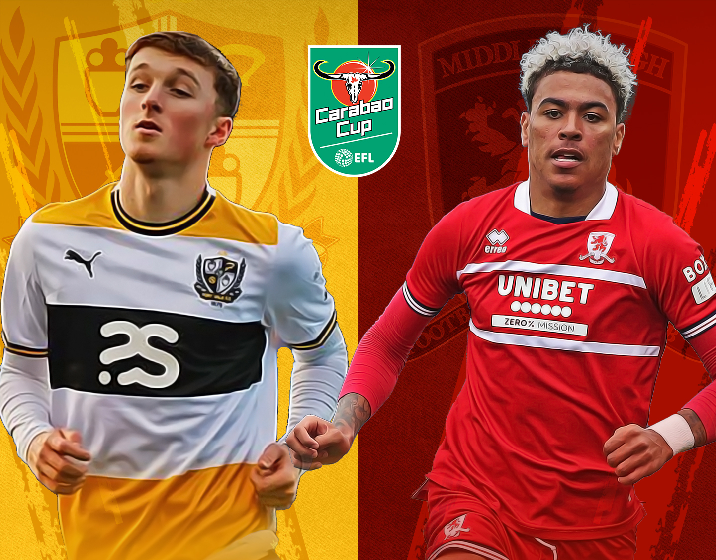 Match #26 of carabao cup 2023 banner