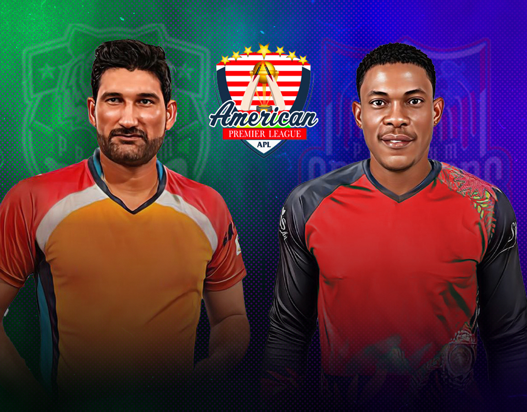 Match 3 of american premier league, 2023: premium paks vs premium americans banner