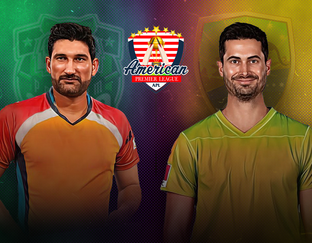 Match 13 of american premier league, 2023: premium paks vs premium aussies banner