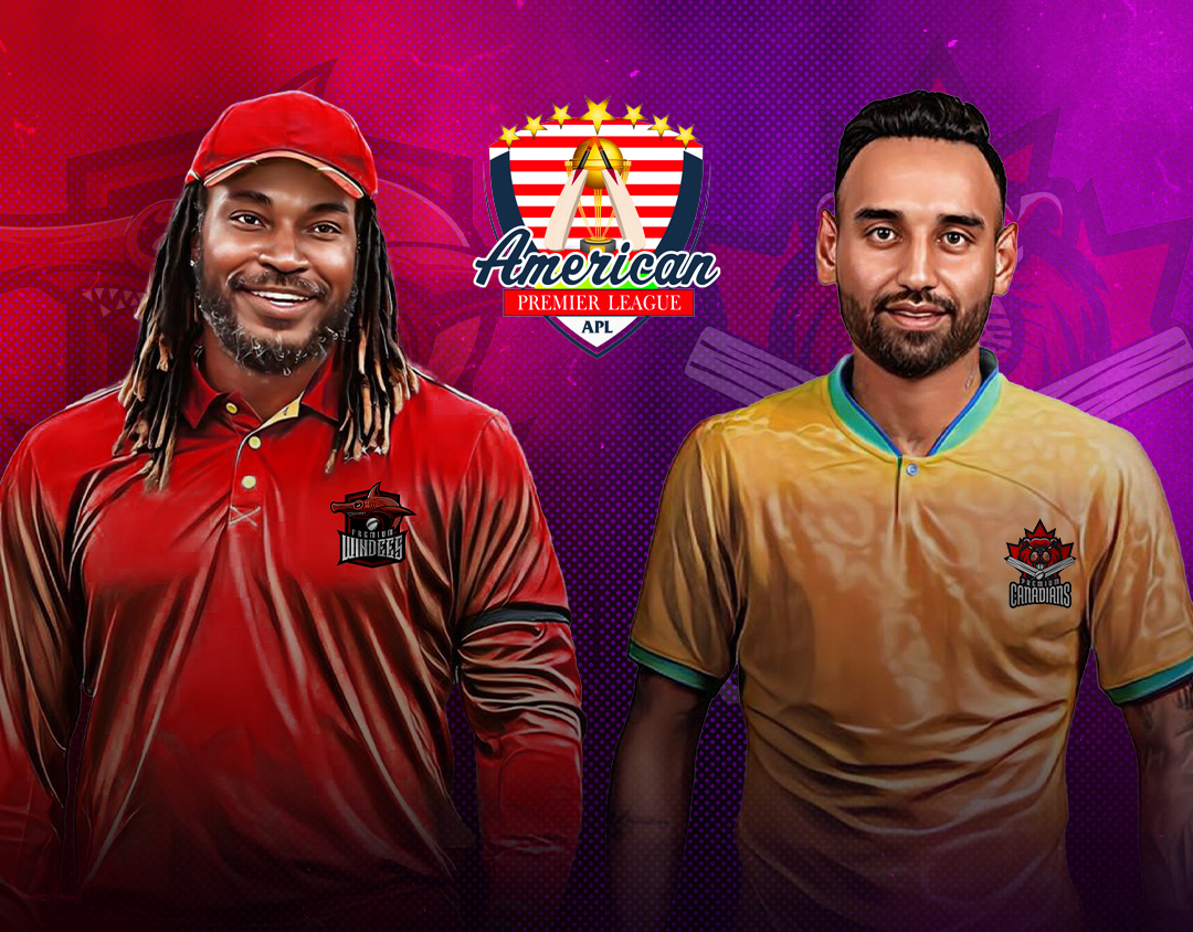 Match 18 of american premier league, 2023: premium windees vs premium canadians banner