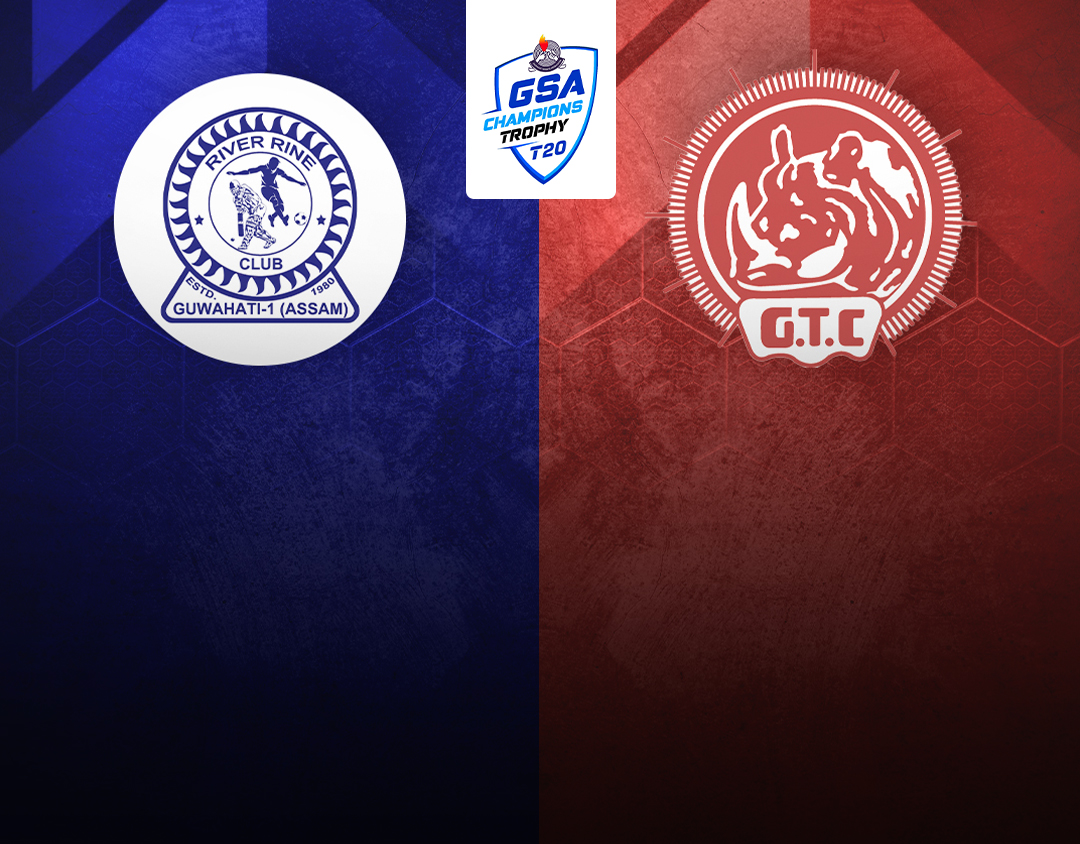 Match 7 of gsa t20 champions trophy, 2023-24: river rine club vs gauhati town club banner