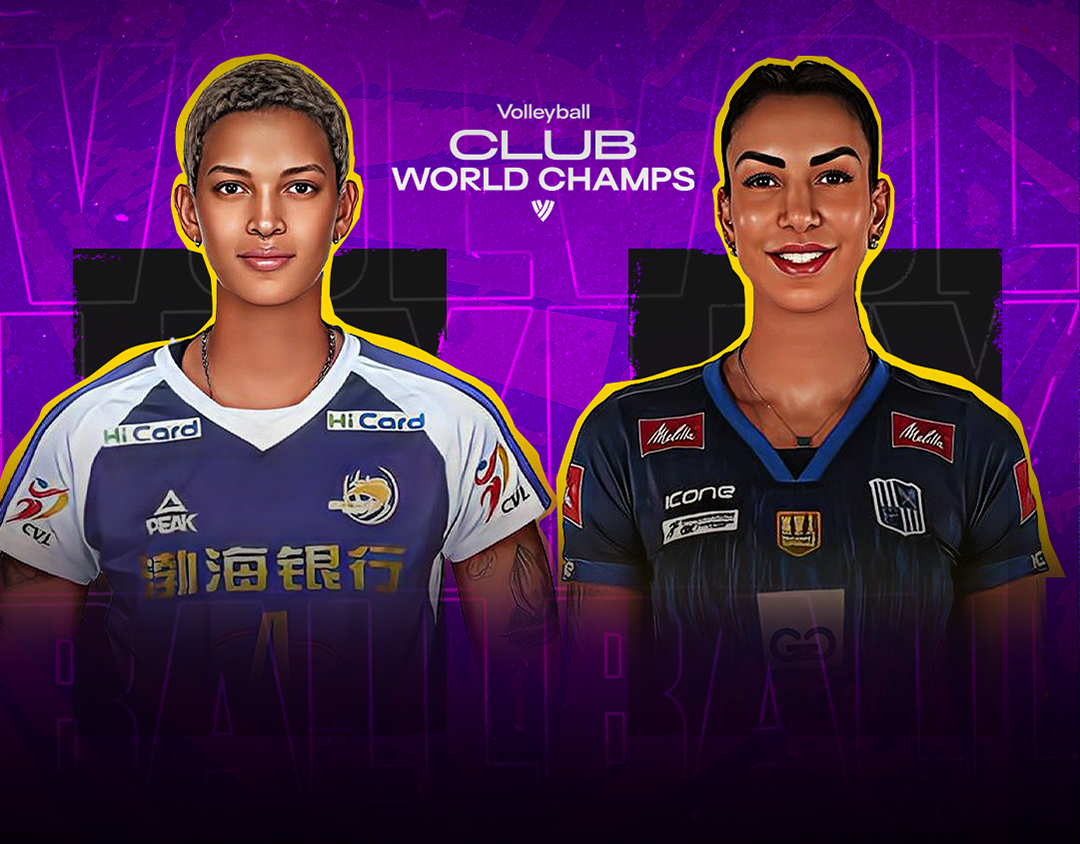 Match #2 of women's club world champs 2023 banner
