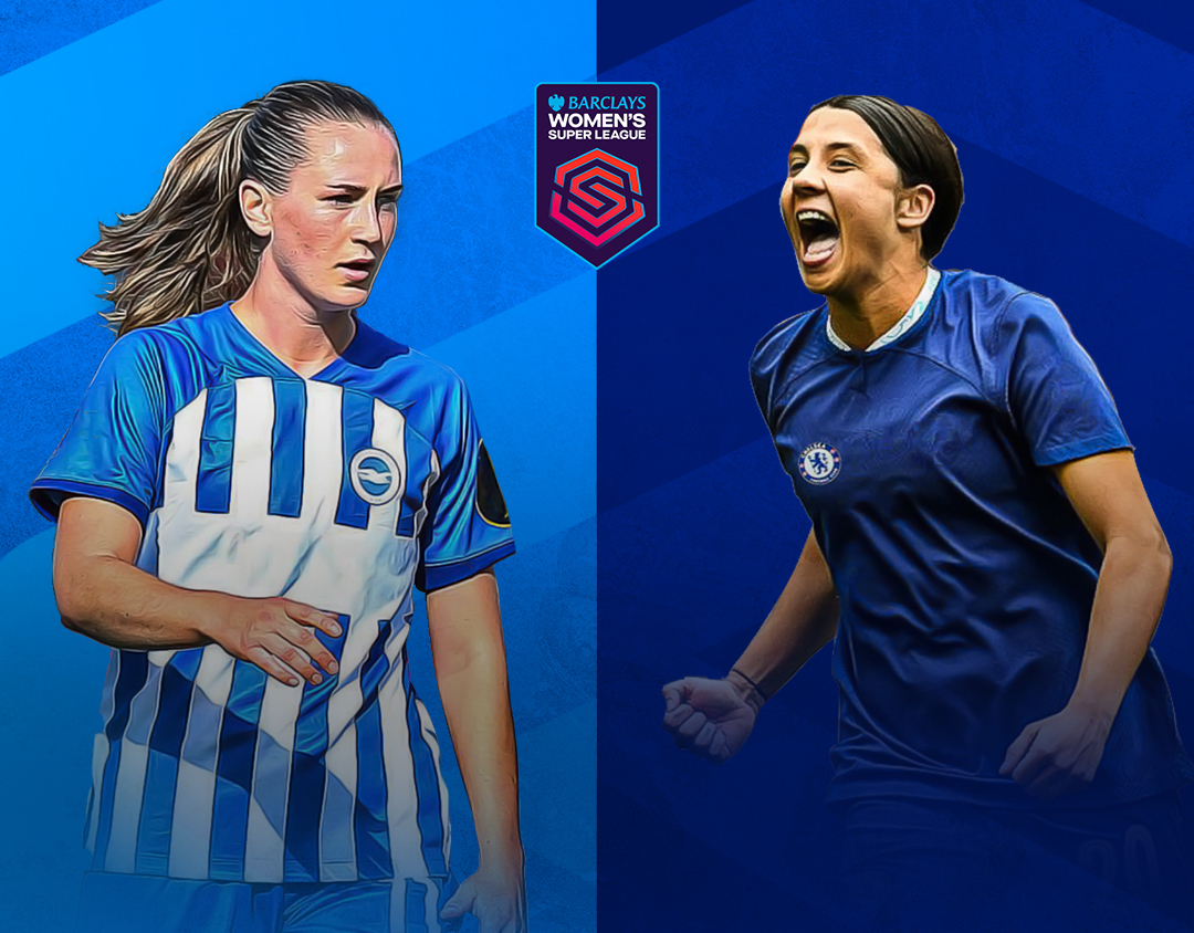 Match #29 of barclays fa women's super league 2023-24 banner