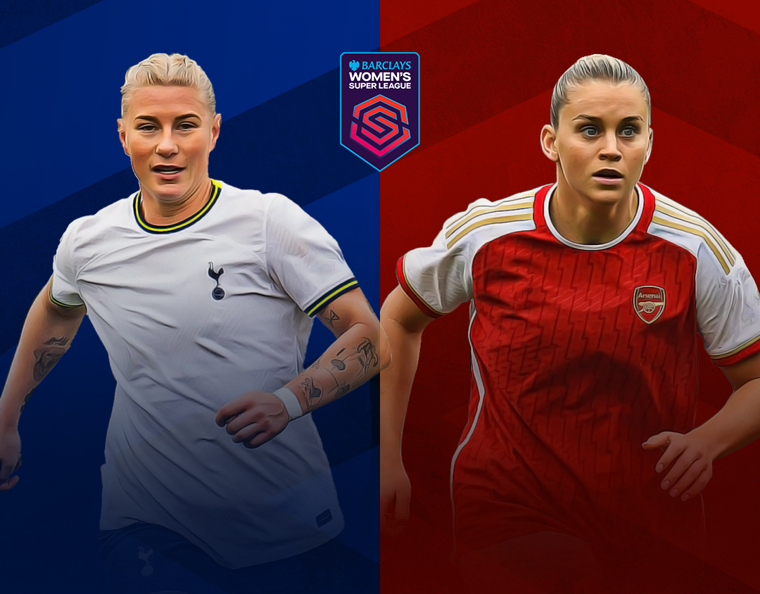 Match #24 of barclays fa women's super league 2023-24 banner