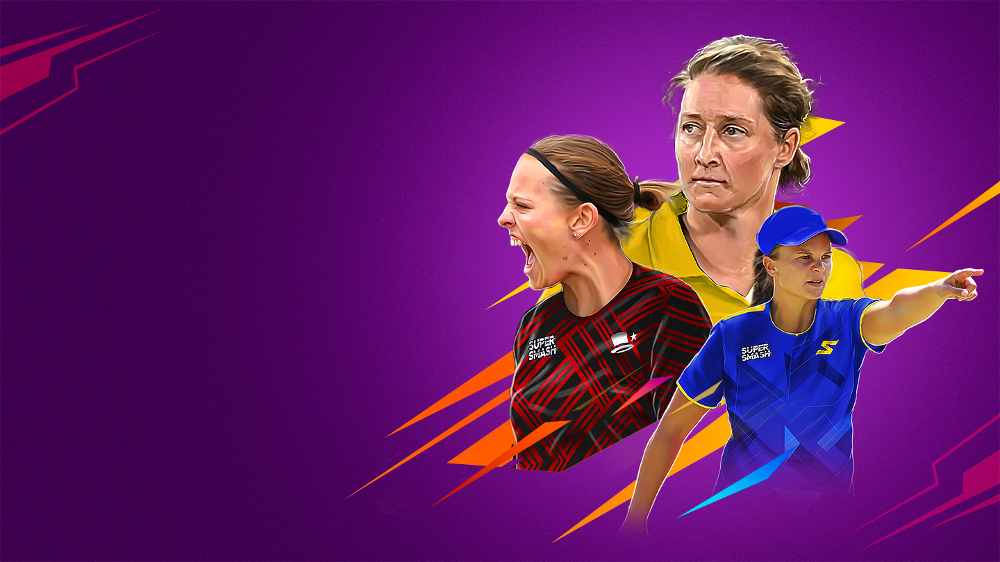 Dream11 women's super smash, 2023-24 cricket banner