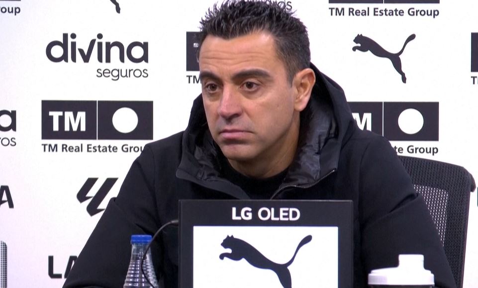 We're not focused enough: Xavi after 1-1 draw at Valencia