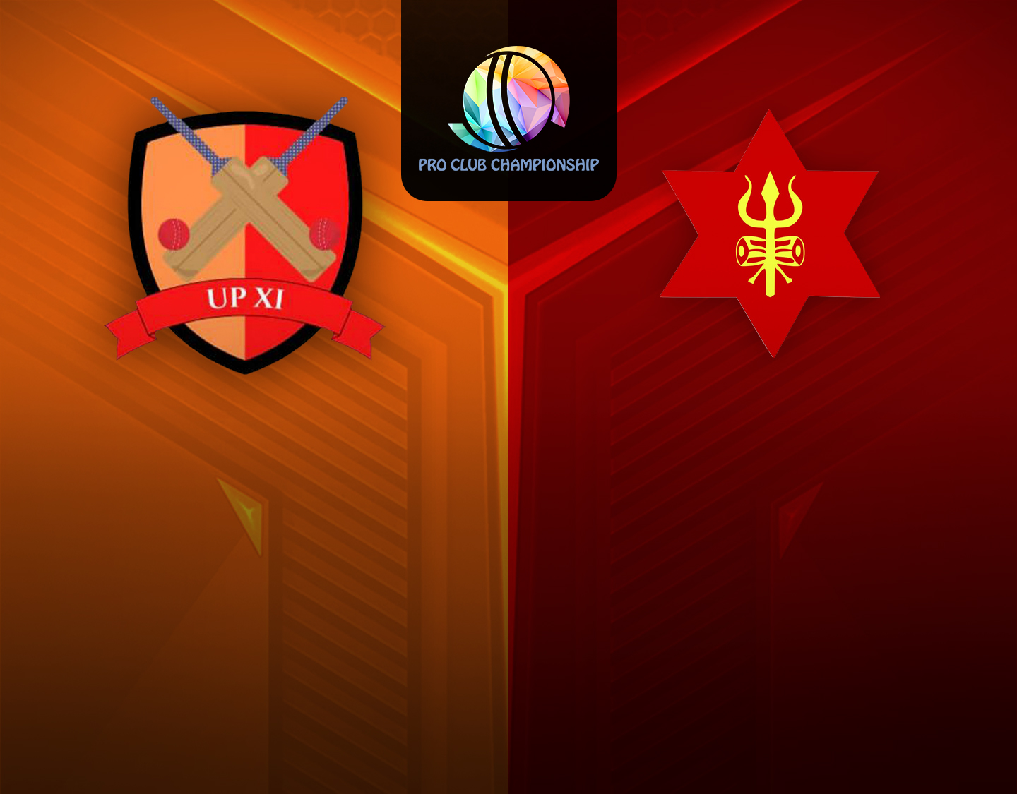 Match 10 of nepal pro club championship: up xi vs nepal army banner
