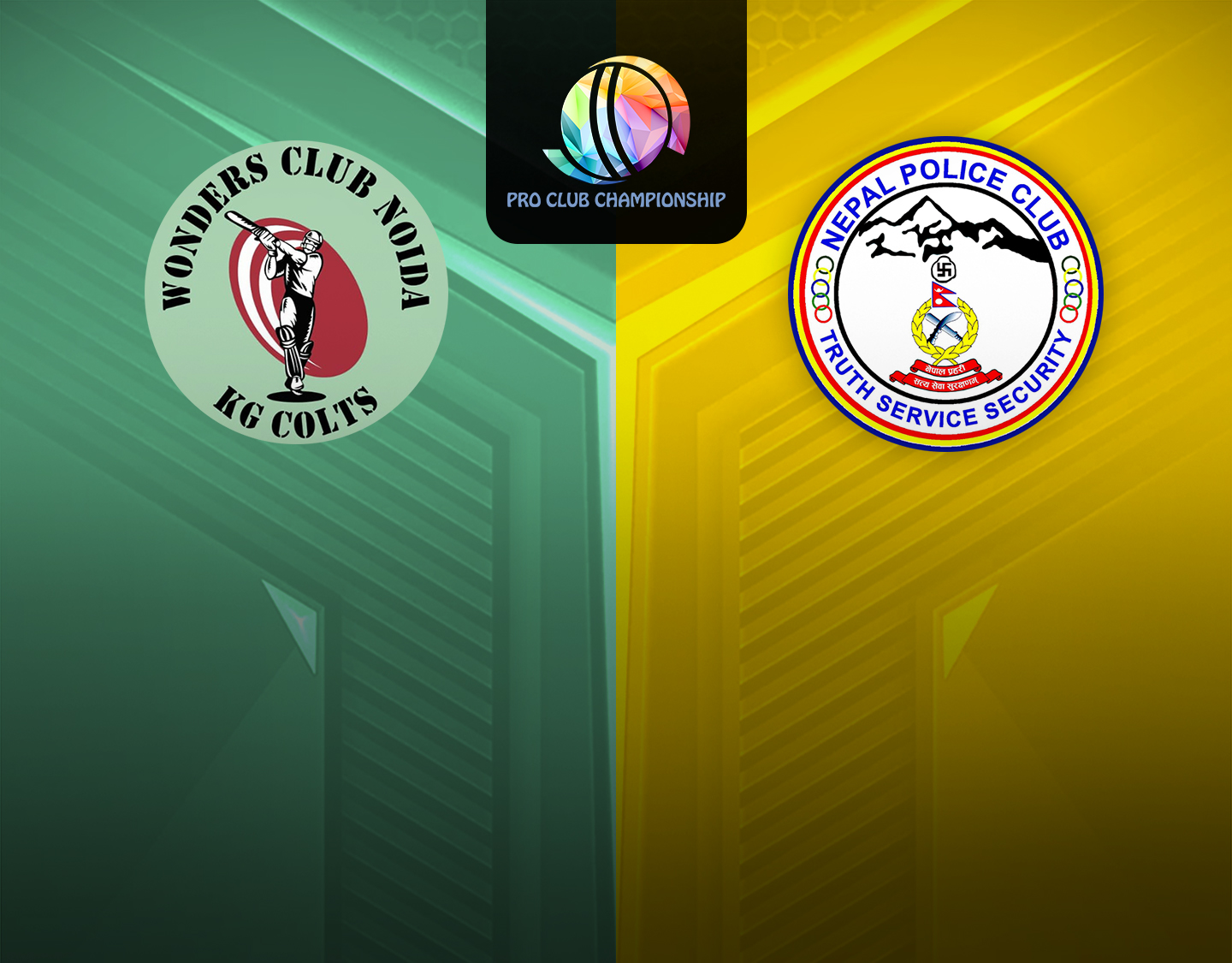 Match 14 of nepal pro club championship: wonders club noida vs nepal police club banner