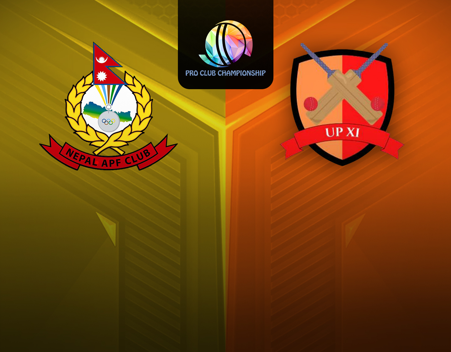 Match 4 of nepal pro club championship: armed police force club vs up xi banner