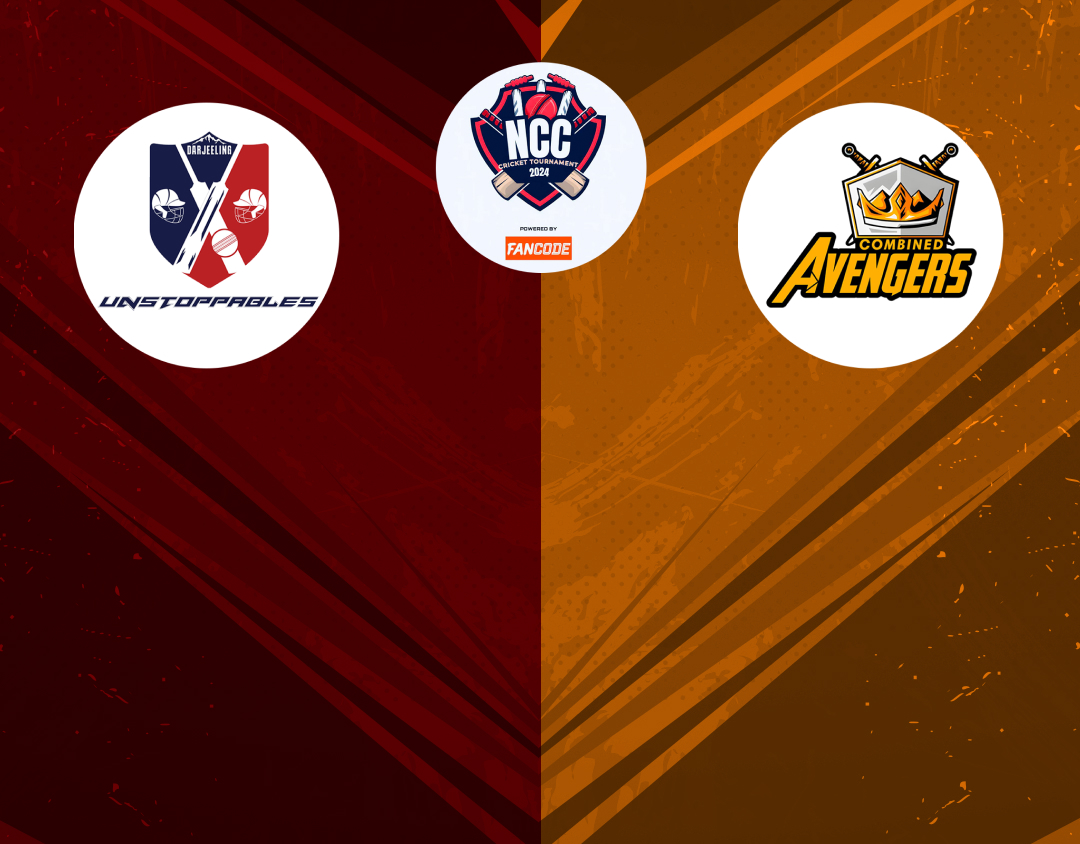 Match 10 of ncc kolkata t20 tournament, 2024: darjeeling unstoppables vs combined avengers banner