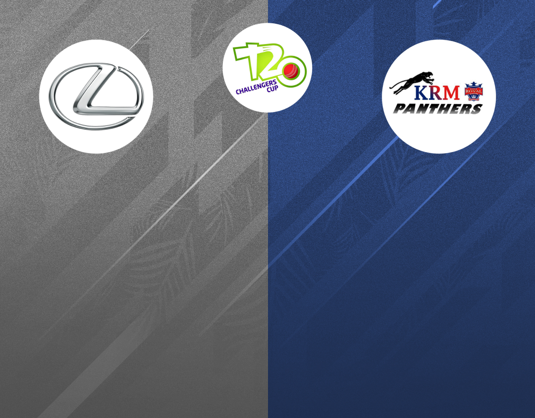 Match 11 of kcc t20 challengers cup, 2024: lexus vs krm panthers banner