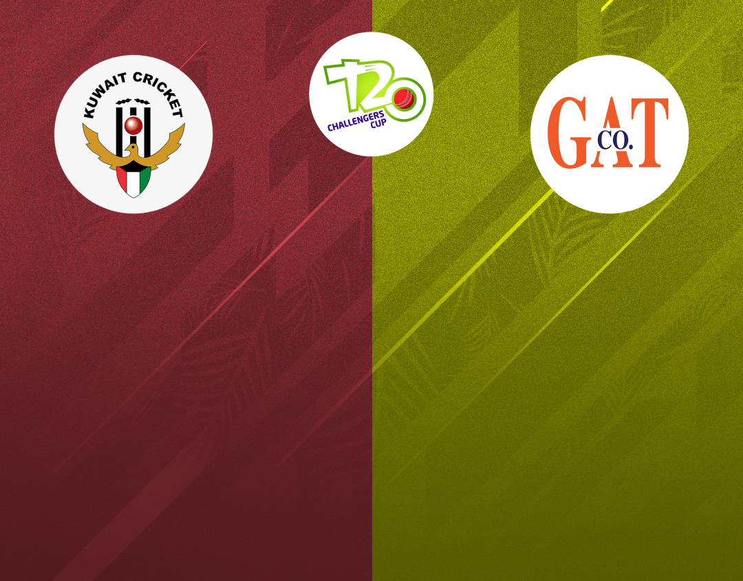Match 14 of kcc t20 challengers cup, 2024: kuwait under-19 vs gat banner