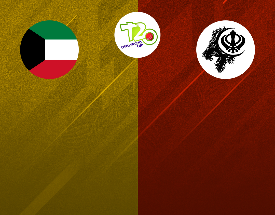 Match 15 of kcc t20 challengers cup, 2024: kuwait nationals vs sbs cc banner