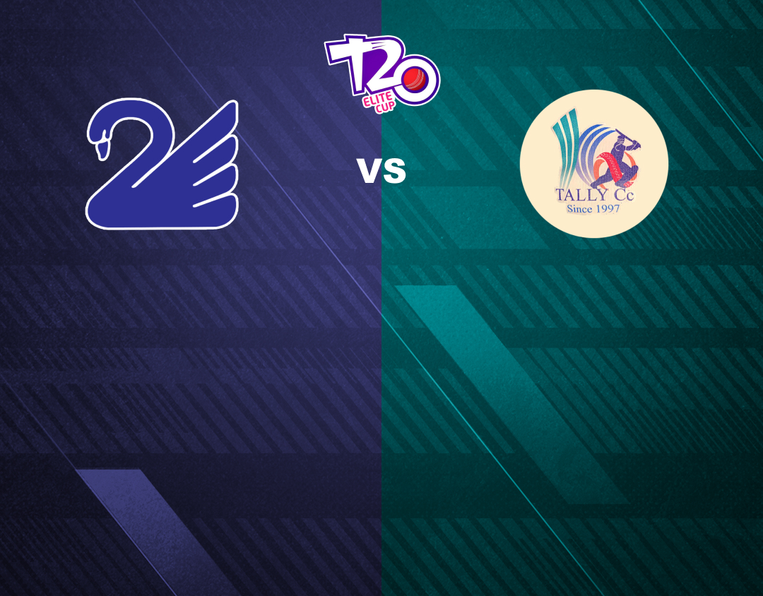 Match 8 of kuwait t20 elite cup 2nd edition, 2024: kuwait swedish vs tally d.R.F.S banner