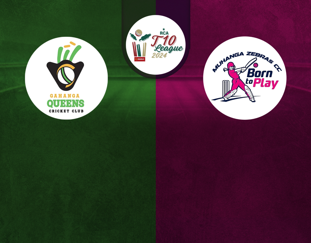 Match 1 of rca women's t10 league: gahanga queens cc women vs muhanga zebras cc women banner