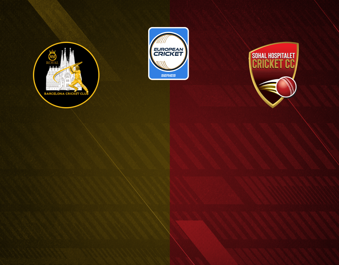 Match 9 of ecs spain, 2024: royal barcelona vs sohal hospitalet banner