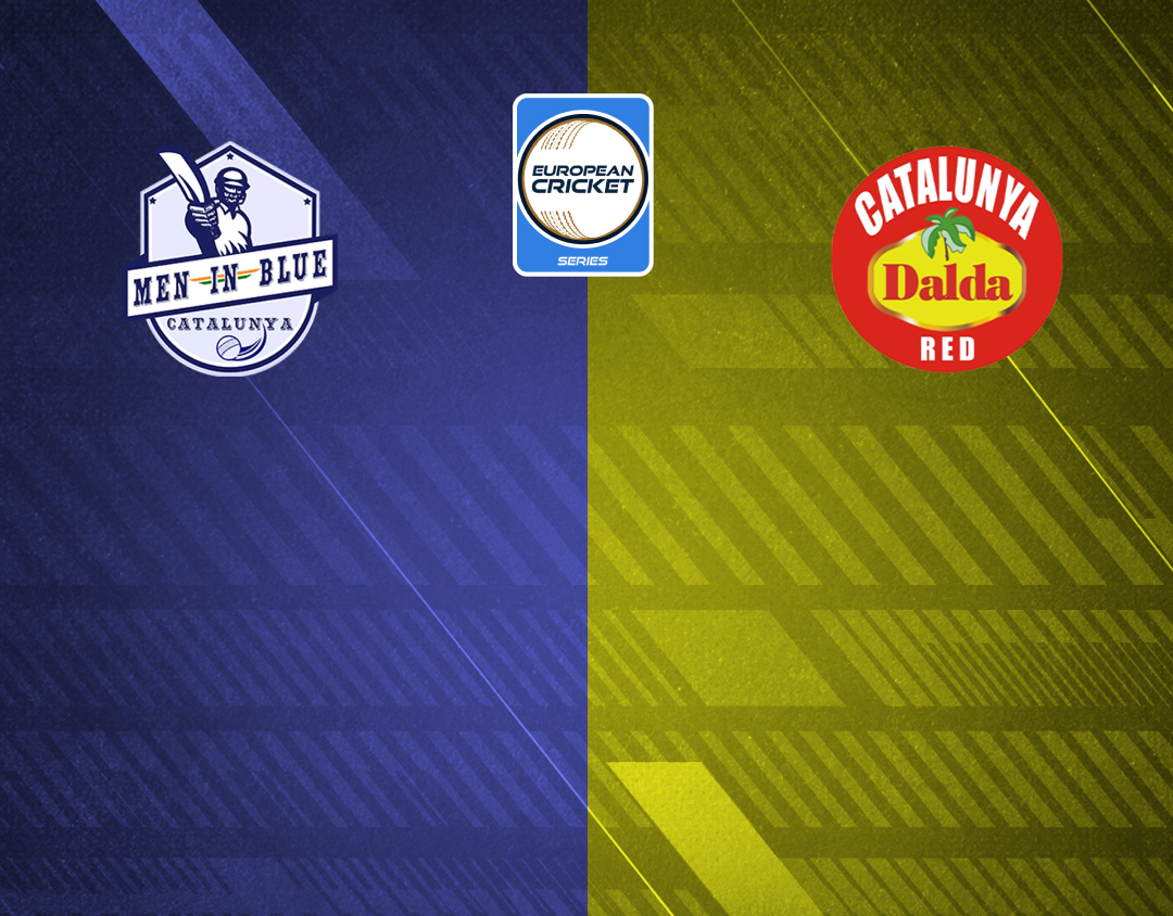 Match 37 of ecs spain, 2024: catalunya red vs men in blue banner