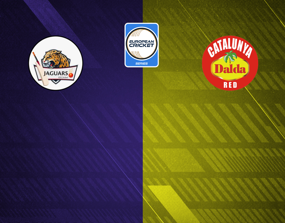 Match 46 of ecs spain, 2024: catalunya red vs catalunya jaguar banner