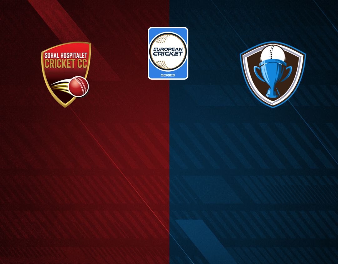 Match 50 of ecs spain, 2024: pak barcelona vs sohal hospitalet banner