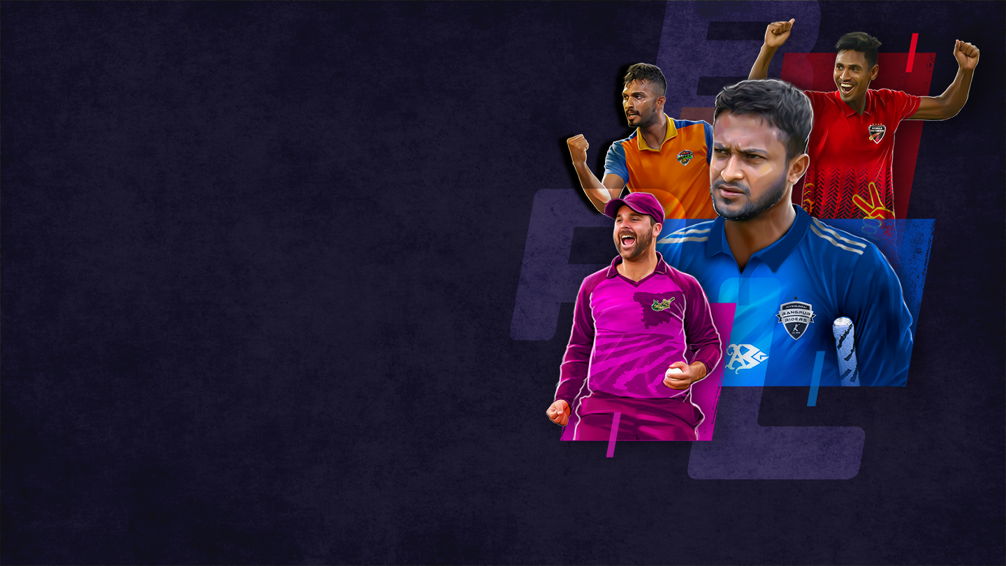 Bangladesh premier league, 2024 cricket banner