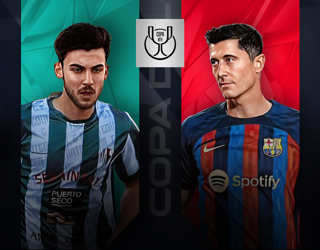 Match #14 of copa del rey 2023-24 banner