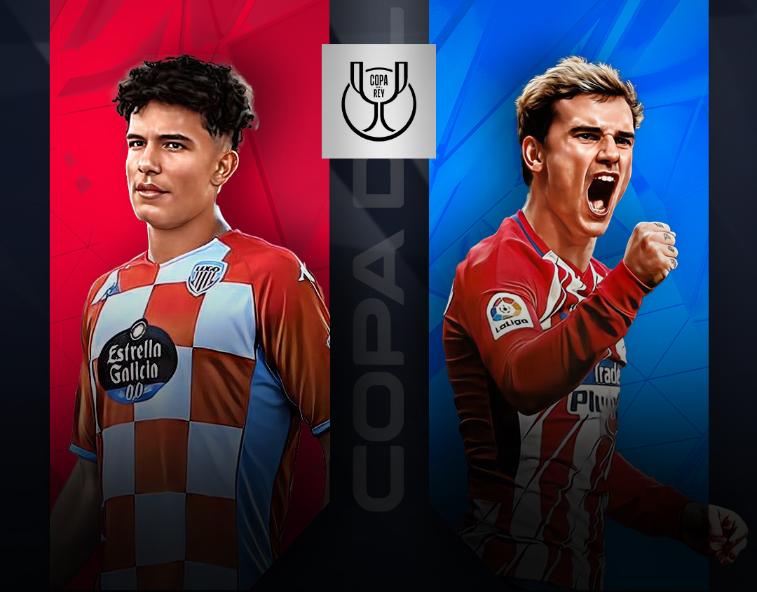 Match #1 of copa del rey 2023-24 banner