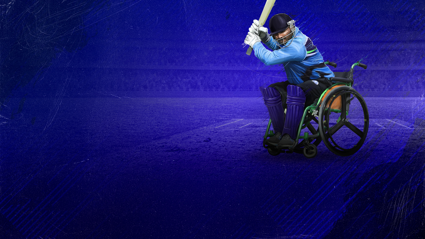 India-england physically disabled t20, 2024 cricket banner