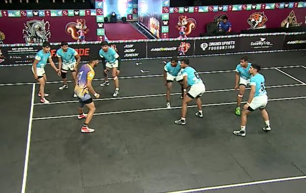 Vishnu Sharma breathes energy with 11 Raid points