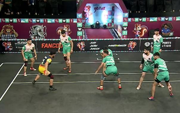 Bablu Singh sparkles with 12 Raid points