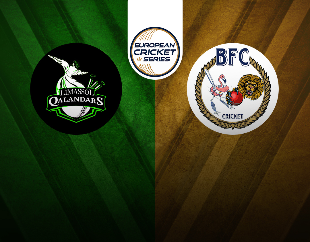 Match 12 of ecs cyprus, 2024: limassol qalandars vs bf cyprus banner