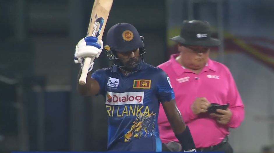 6 fours, 2 sixes! Janith Liyanage's brisk 95