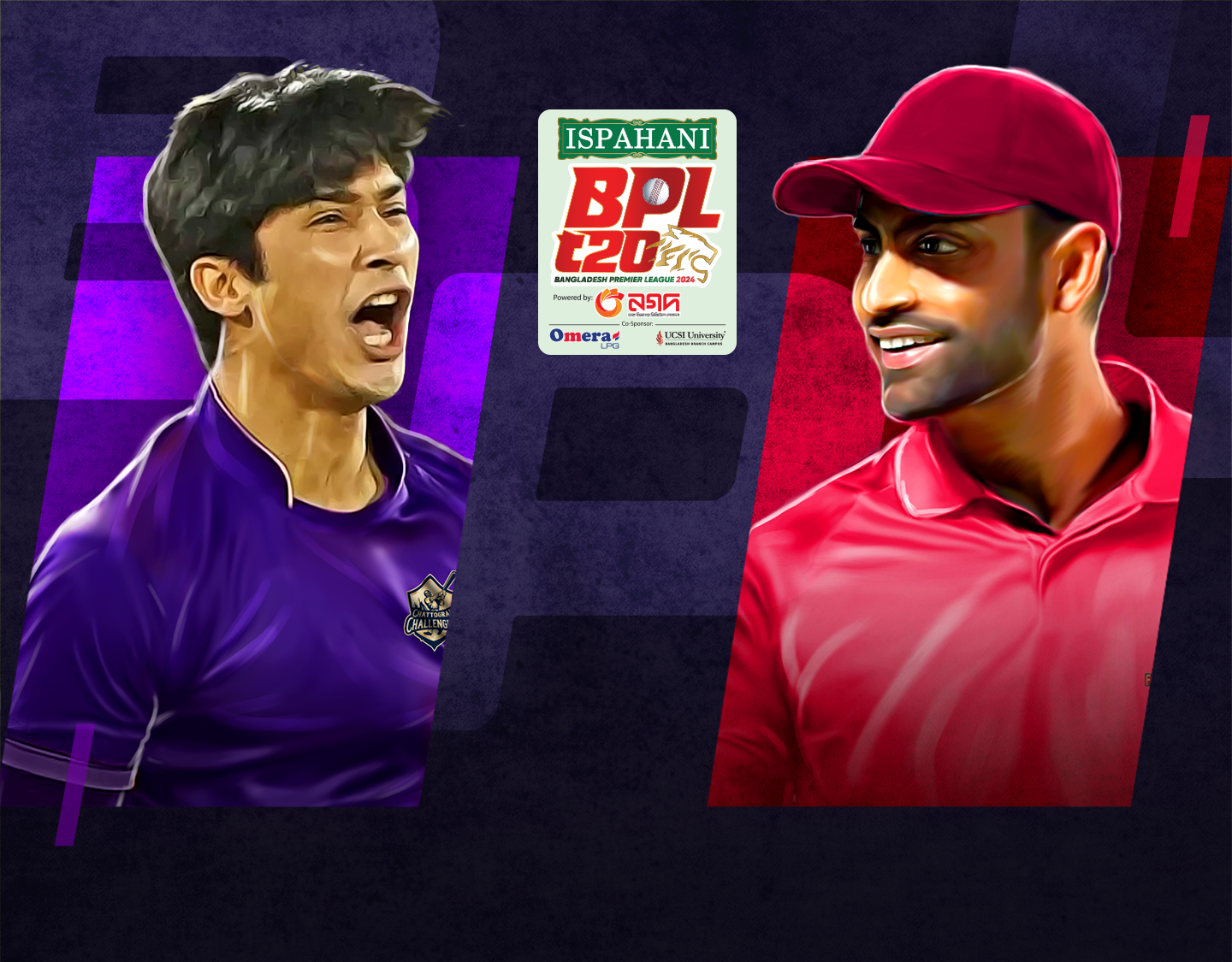 Match 22 of bangladesh premier league, 2024: chattogram challengers vs fortune barishal banner