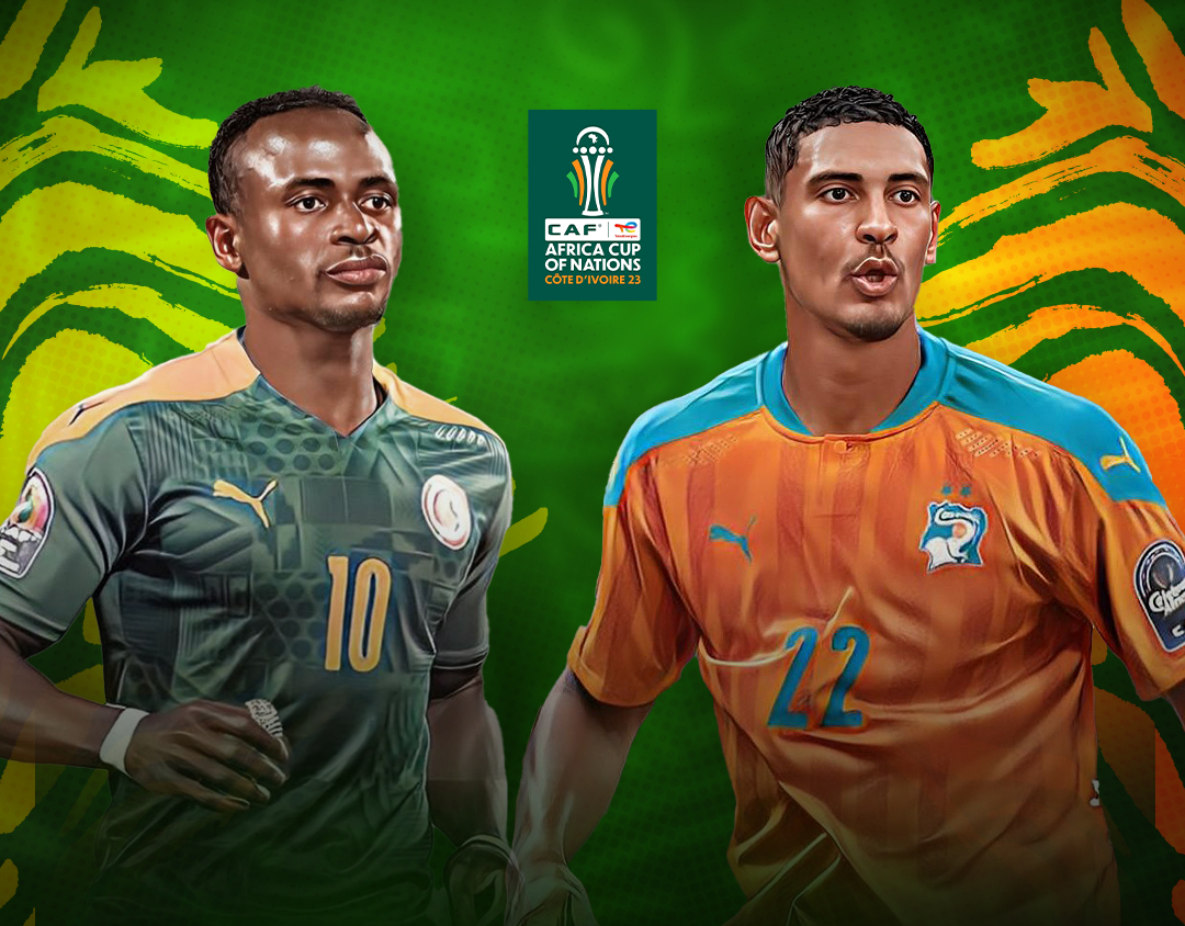 Match #42 of africa cup of nations banner