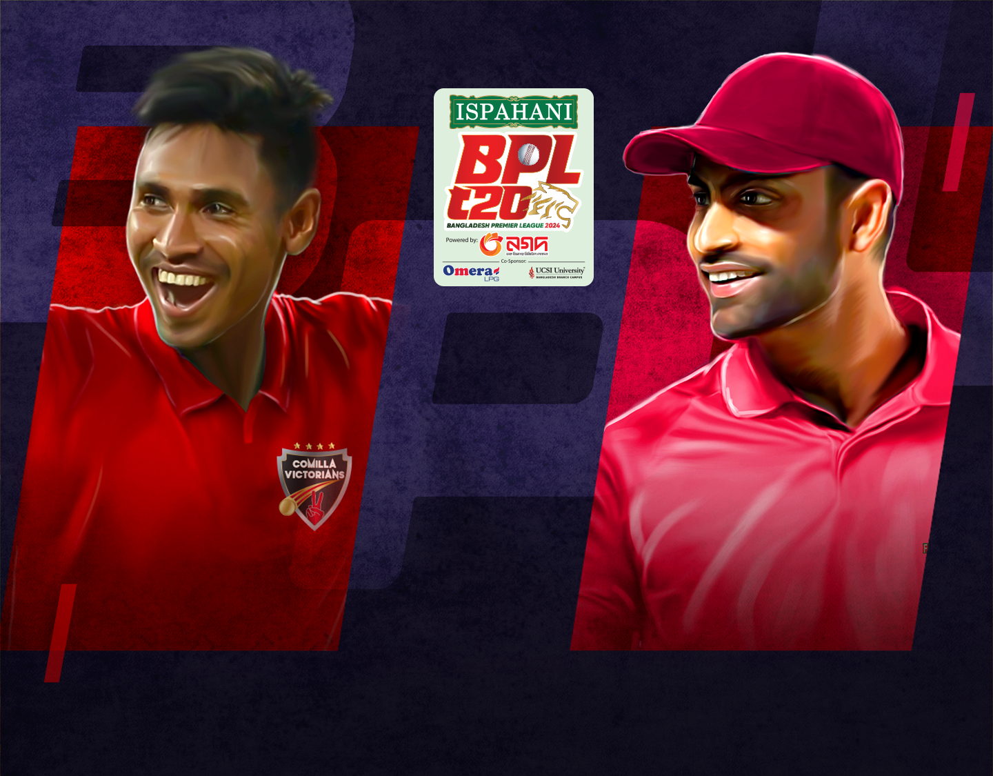 Match 8 of bangladesh premier league, 2024: comilla victorians vs fortune barishal banner