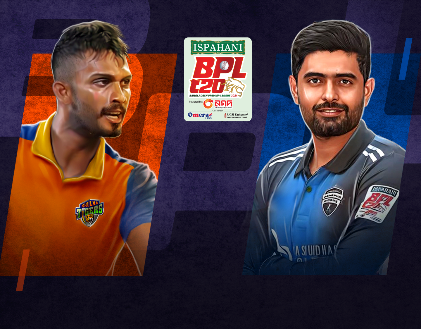 Match 9 of bangladesh premier league, 2024: khulna tigers vs rangpur riders banner