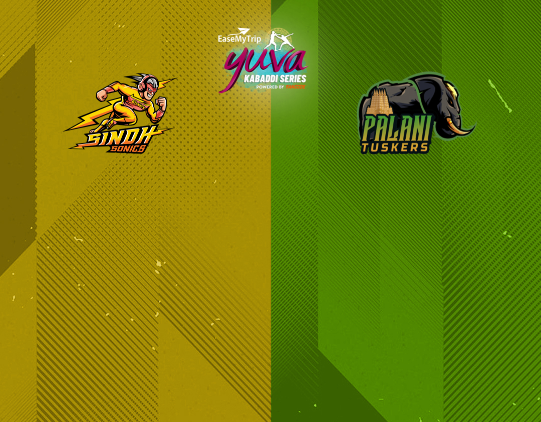 Match #101 of easemytrip yuva kabaddi series winter edition banner