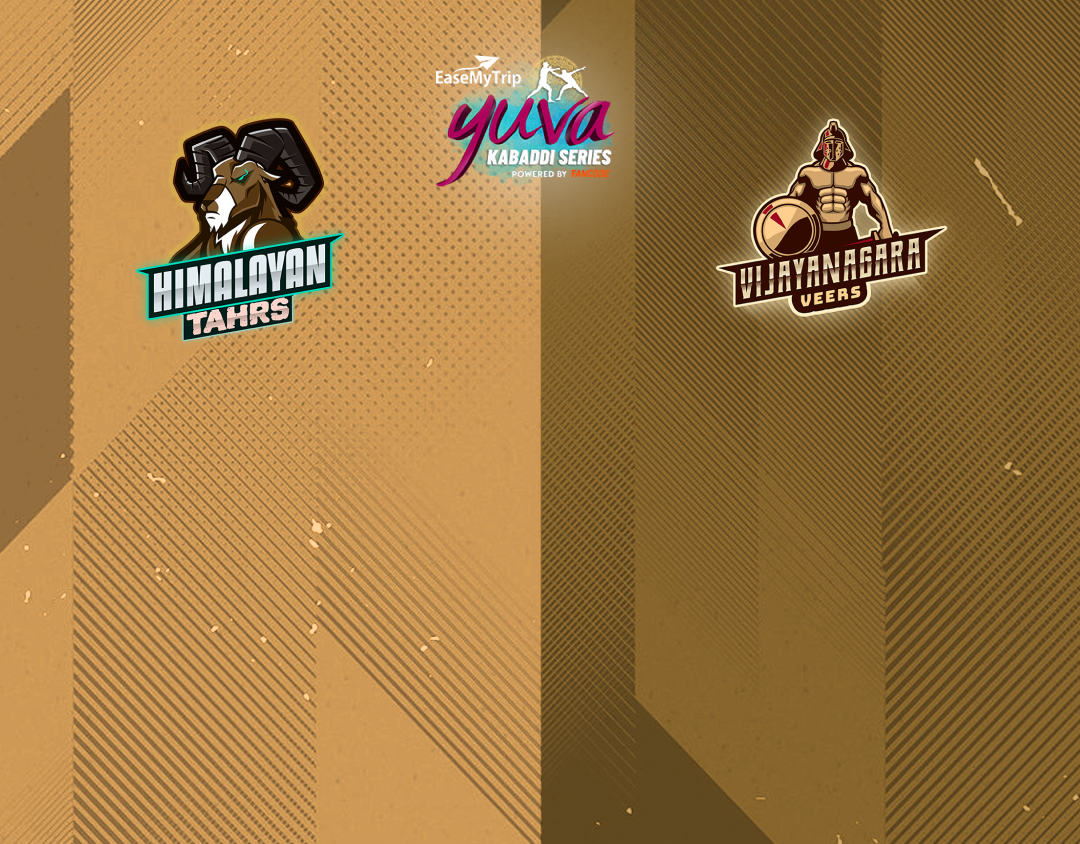 Match #67 of easemytrip yuva kabaddi series winter edition banner