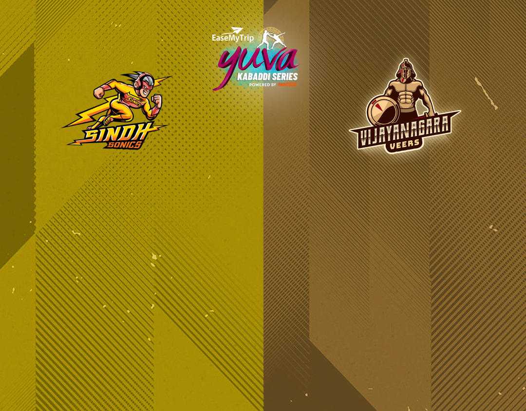 Match #73 of easemytrip yuva kabaddi series winter edition banner