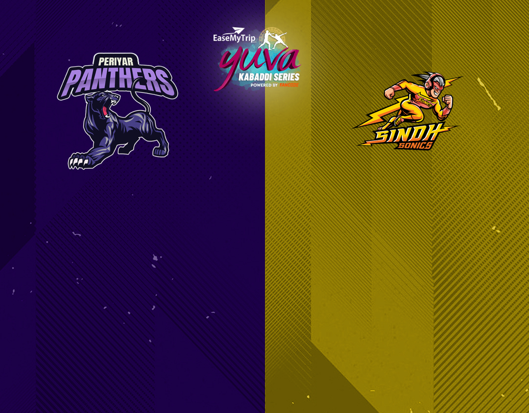 Match #92 of easemytrip yuva kabaddi series winter edition banner