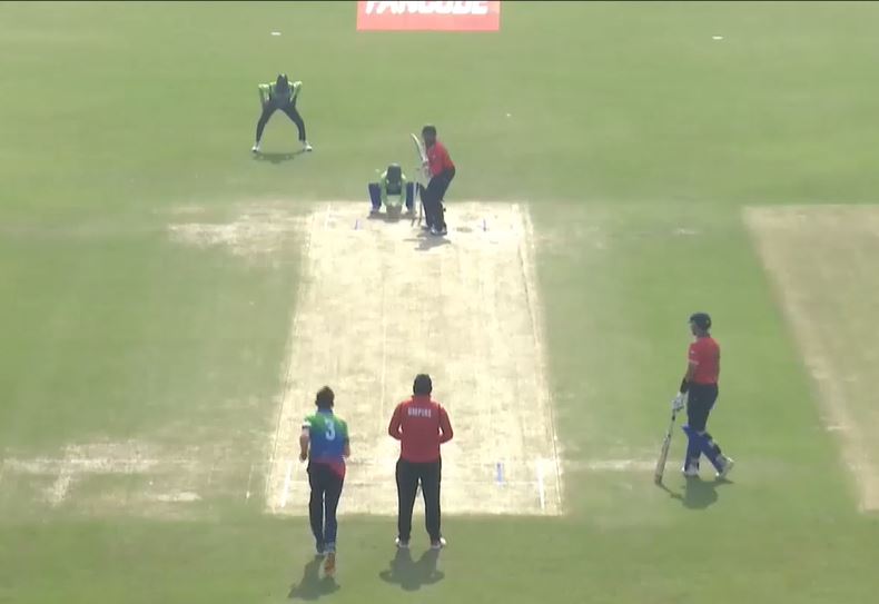 87 off 54! Prabir Sutradhar hits a blistering knock