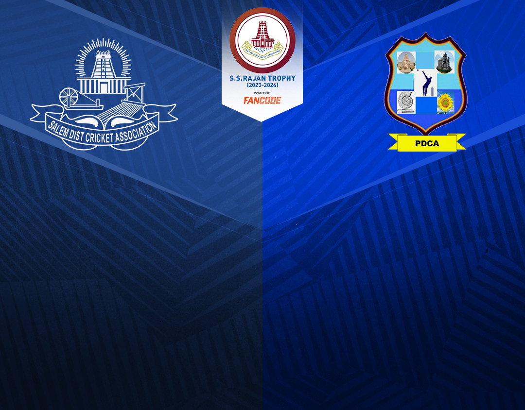 Match 57 of tnca ss rajan t20 trophy, 2024: salem vs perambalur banner