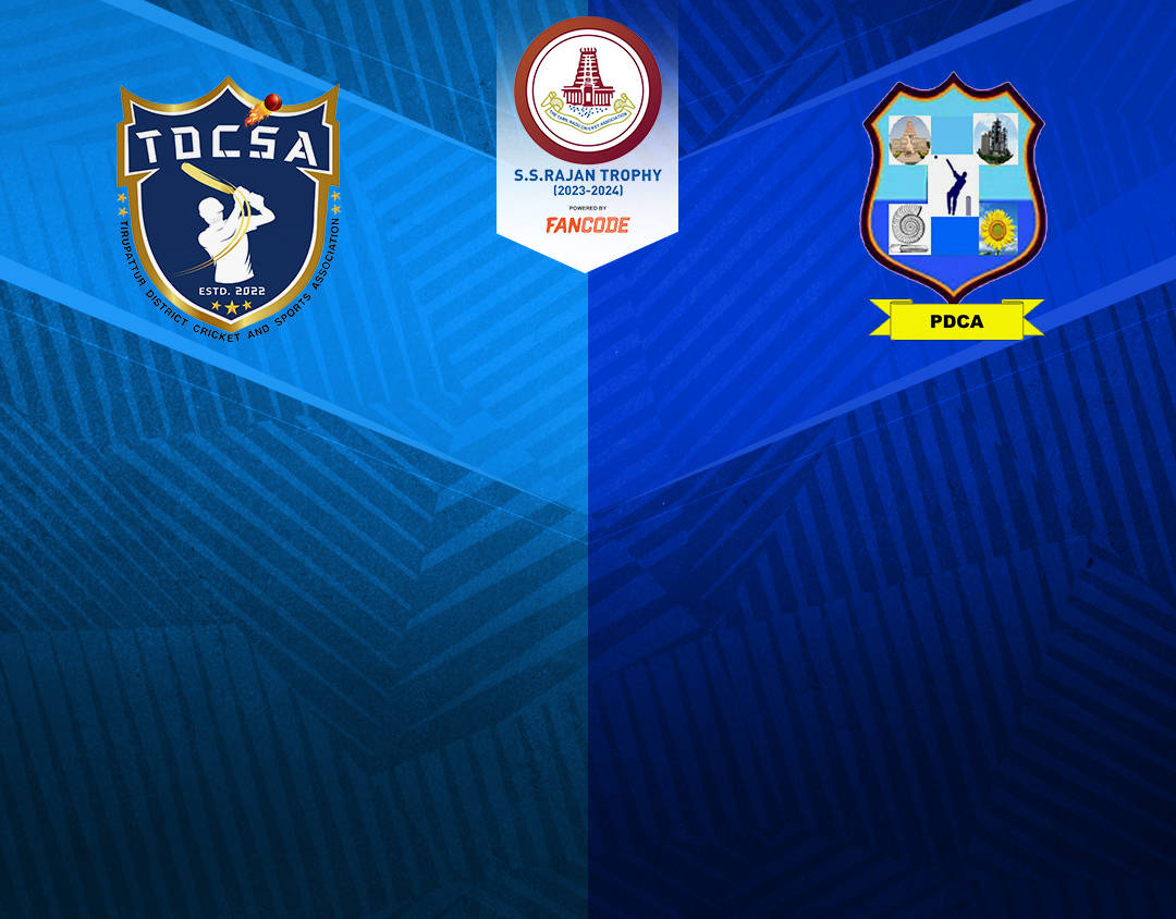 Match 25 of tnca ss rajan t20 trophy, 2024: tirupattur vs perambalur banner