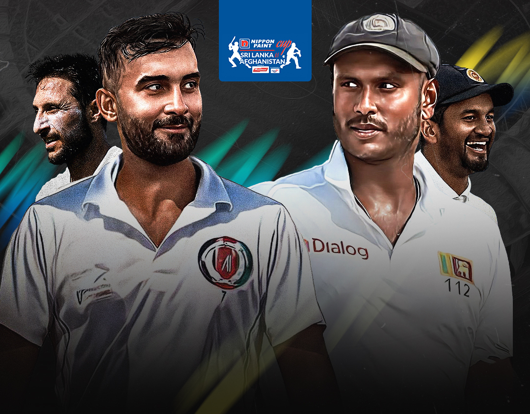 One-off test of afghanistan tour of sri lanka, 2024: sri lanka vs afghanistan banner