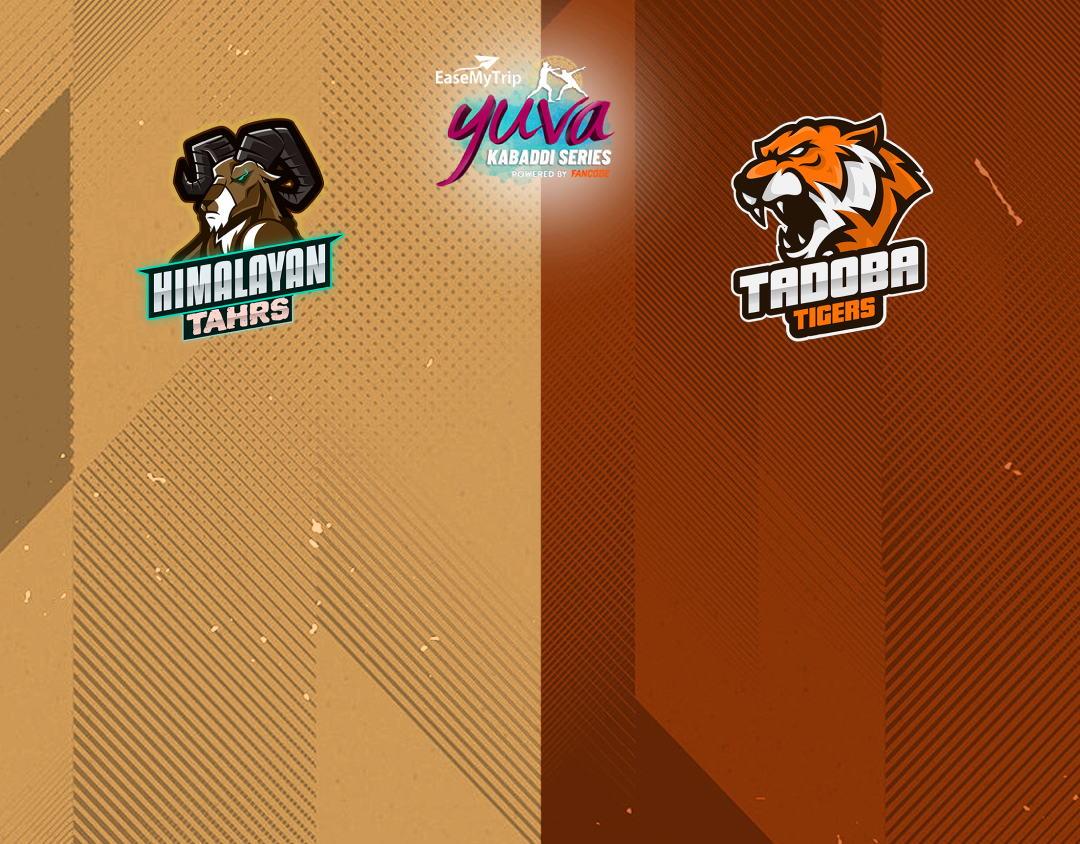 Match #8 of easemytrip yuva kabaddi series winter edition banner