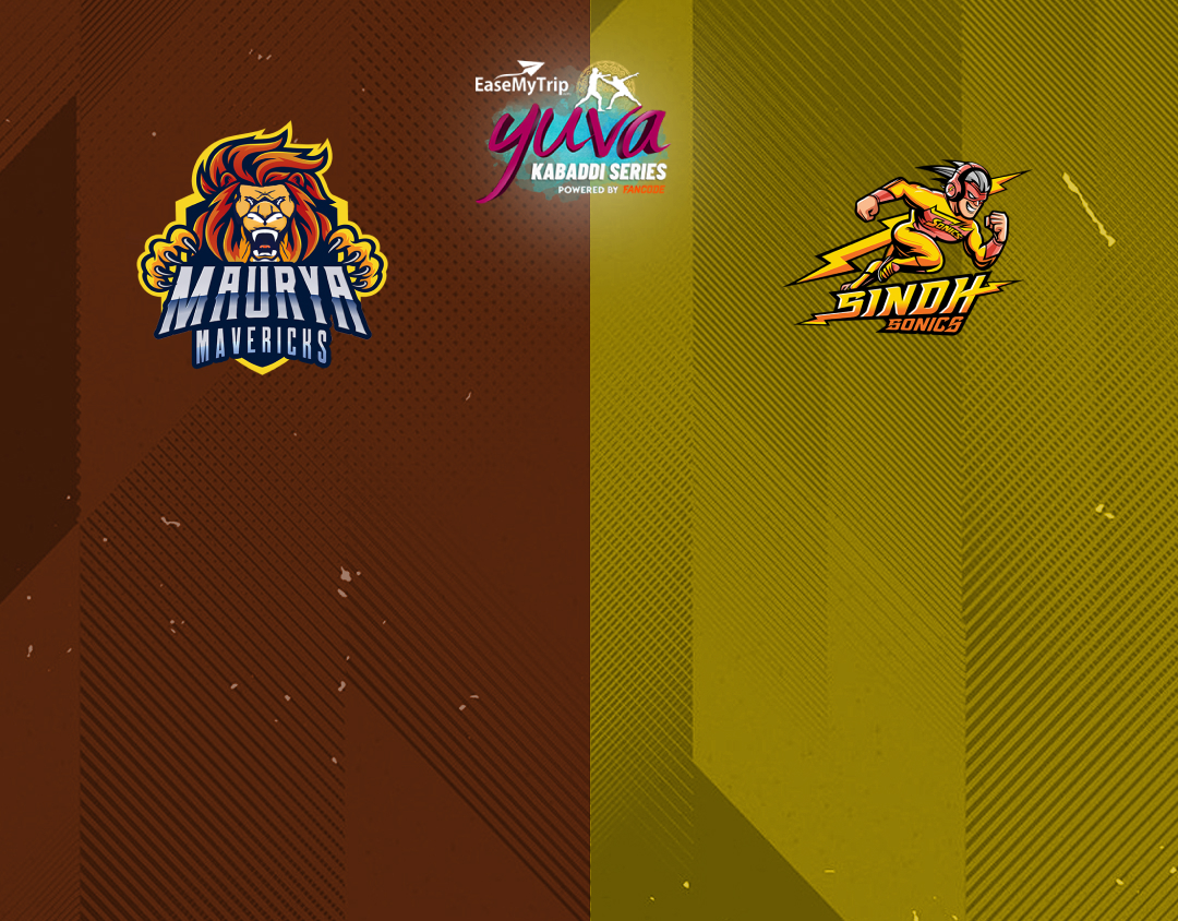 Match #29 of easemytrip yuva kabaddi series winter edition banner
