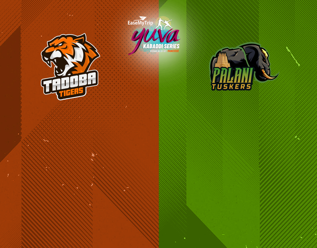 Match #16 of easemytrip yuva kabaddi series winter edition banner